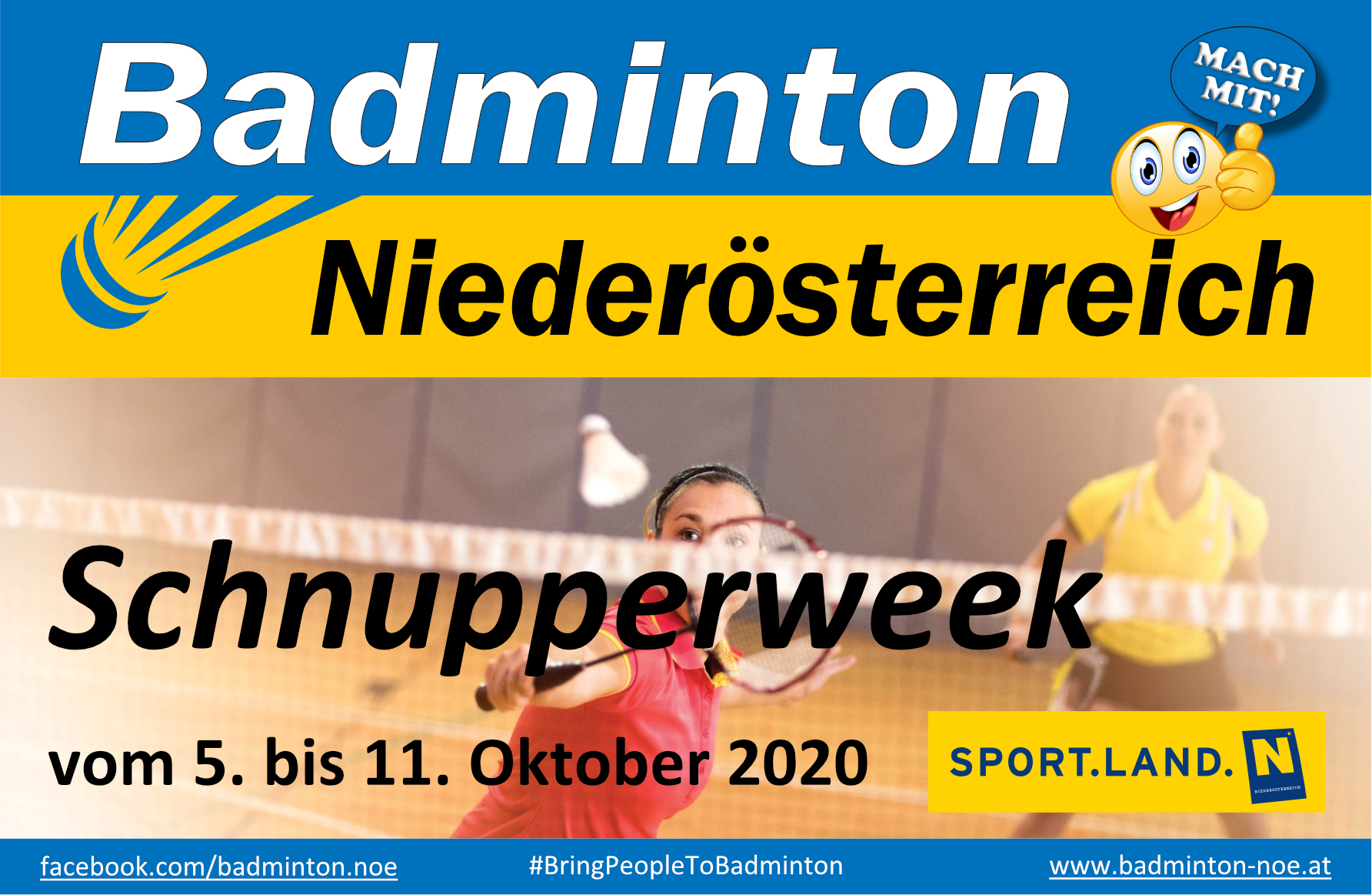 Homepage Schnupperweek 2020