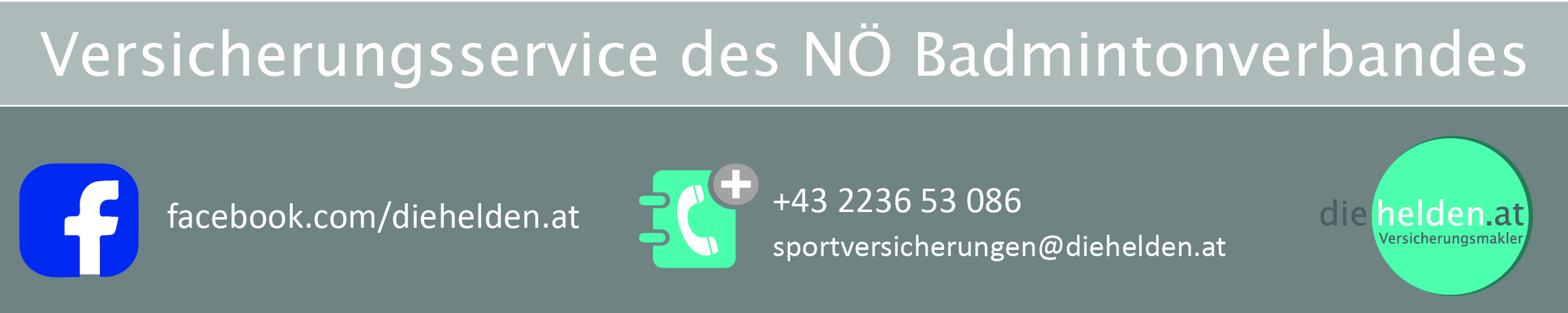 Versicherungsservice NÖ Badmintonverband